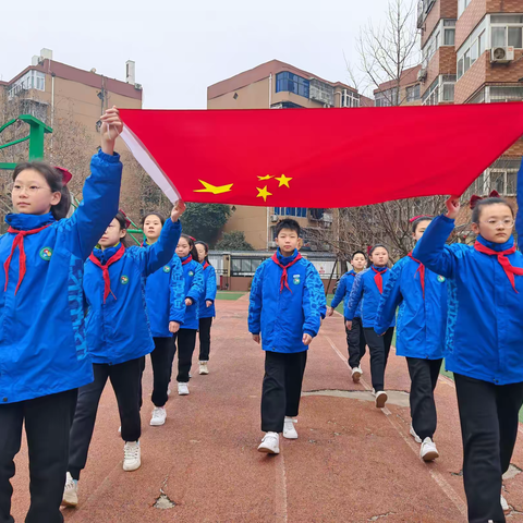 【新优质成长学校·电子城小学】春暖争出彩   花开向未来——雁塔区电子城小学2023-2024学年第二学期开学典礼