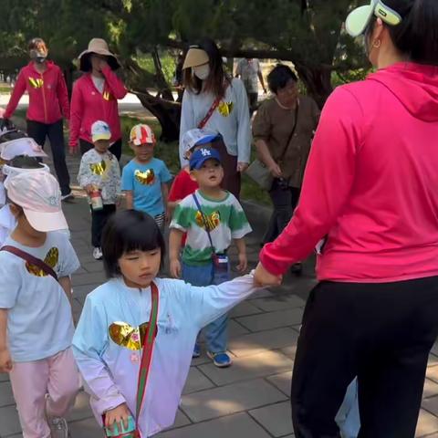 永定门幼儿园小一班天坛远足游学活动