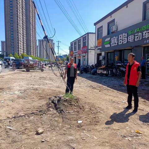 火花街道史庄社区美丽乡村道路硬化