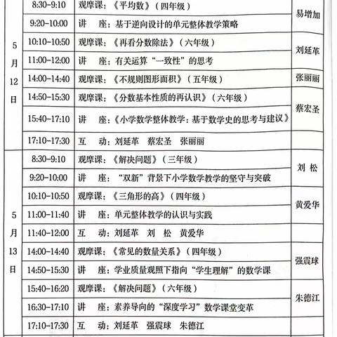 共赴鹭岛 问道教学 --参加第二十三届全国“相约名师 聚焦课堂”小学数学教学观摩心得体会