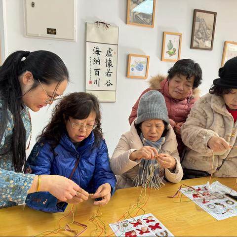 喜迎“双旦”，巧手制花环——华送公司工会组织老同志开展圣诞月专属活动