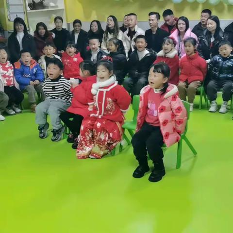 学优智慧树幼儿园学一班12月月汇报