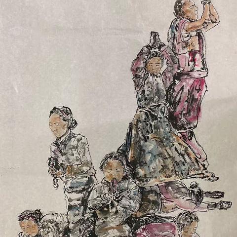 琼台师范学院美术学院美术学专业教学课业展示-2020级国画班《中国画创作》