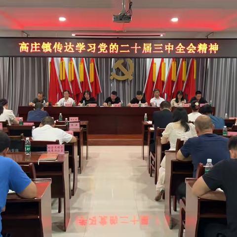 深学笃行新思想，奋力实现新作为｜永乐镇传达学习党的二十届三中全会精神