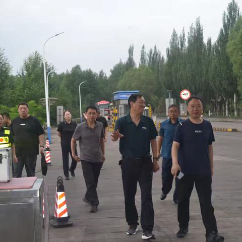 分局督查组对马堡公路超限检测站上半年工作进行督导检查