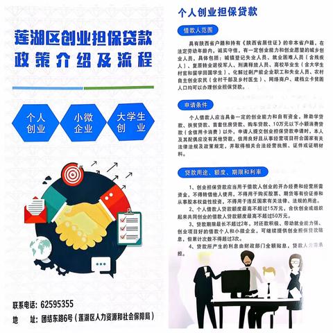 【莲湖环西】创贷政策送上门，铁塔寺社区深入辖区商铺企业宣传创业担保政策