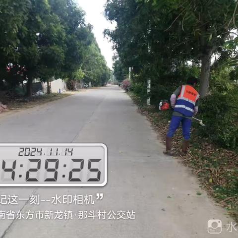 开展公路除草，美化公路环境。