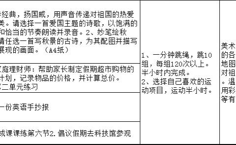 庆国庆佳节，展校园风采-高刘小学五年级组特色实践活动展示