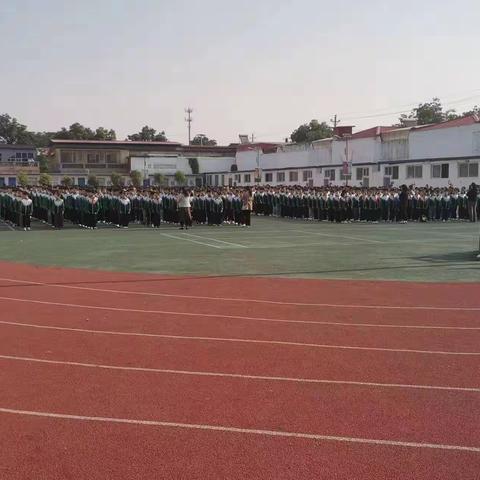 冉冉红旗升 浓浓爱国情——永年区第二实验学校周一升旗仪式