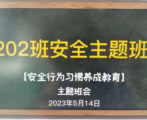 2202班安全主题教育班会