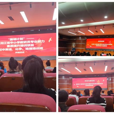 聚焦核心素养，探索教学新路径—“国培计划”黑龙江省中小学教研员能力素质提升培训项目初中英语、化学、地理培训班