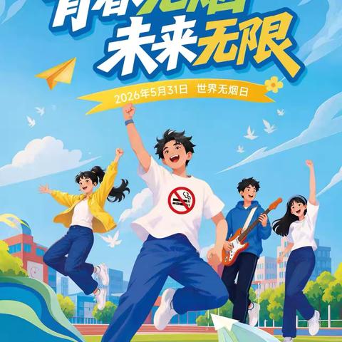 [365•永安e站] 2026年世界无烟日——青春无烟，未来无限！