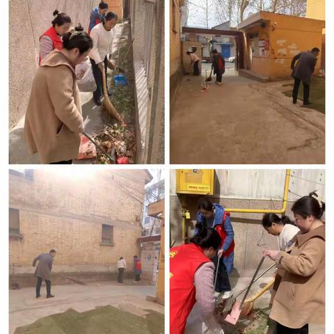 环境卫生大清理 “洁”尽全力展容颜