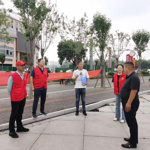 李广斌到第四网格开展“步行东明 丈量文明”活动