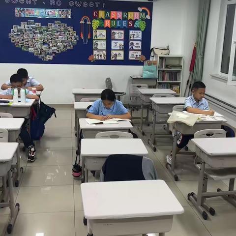 五年五班第一周反馈