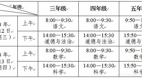 耿马镇中心校弄巴完小2022----2023学年下学期期末质量监测安排、放假收假时间及暑假安全提示