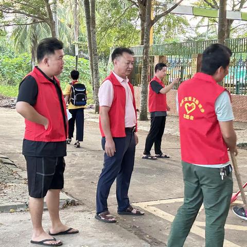 翁田社区居民委员会11月份“六水共治”党日活动