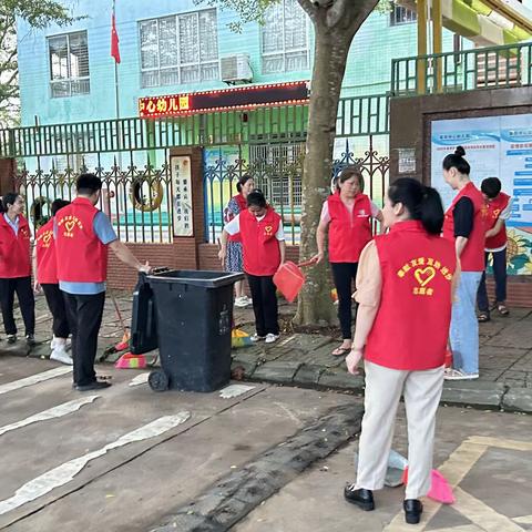 翁田社区居民委员会12月6日下午开展“六水共治”党日活动