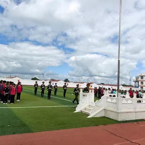 “传承红色基因，礼赞百年华诞”——沽源县白土窑乡寄宿制学校庆祝建党104周年升旗仪式