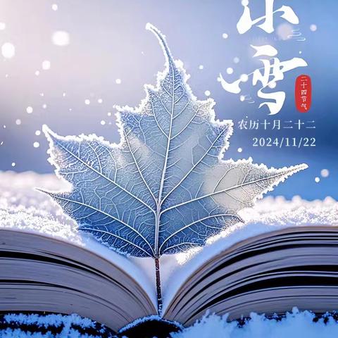 闫庄小学二一班快乐周四～二十四节气小雪