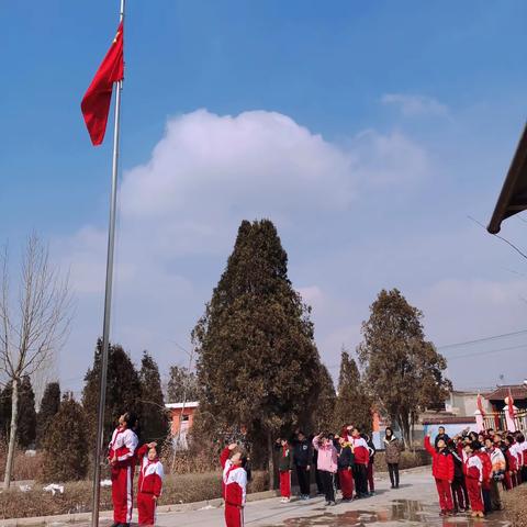 【“三抓三促”行动进行时】龙辰新启   梦想起航——陈家湾中心小学举行2024春季学期开学典礼