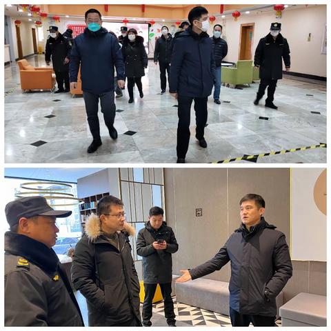 迎春节 保安全｜华山街道主要领导开展节前消防安全检查工作