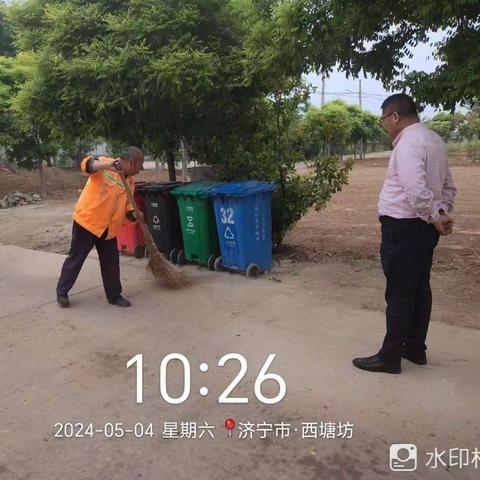 “五一”假期不停歇，环境卫生整治不断档！