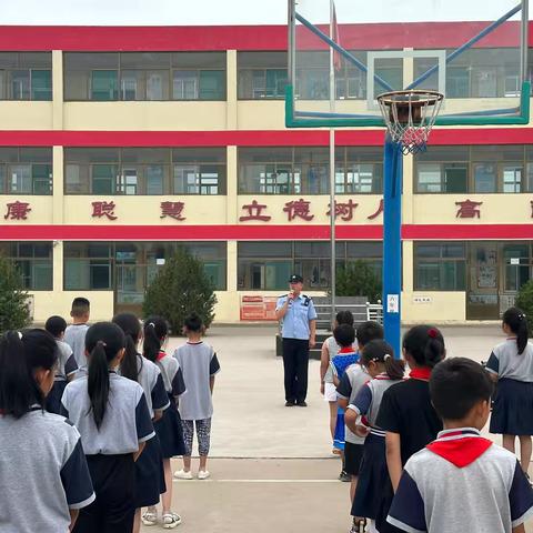 古县中心校希望小学法制安全讲座