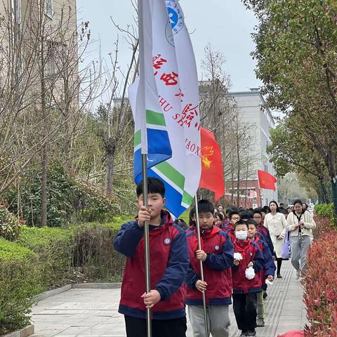 清明祭英烈 传承中华魂——滨海县永宁路实验学校西湖校区清明祭扫活动