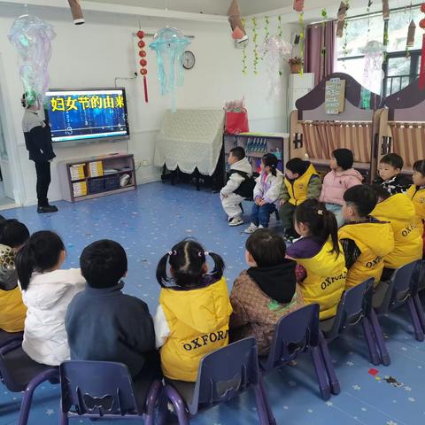 温暖女神节——山水国际幼儿园中二班女神节活动