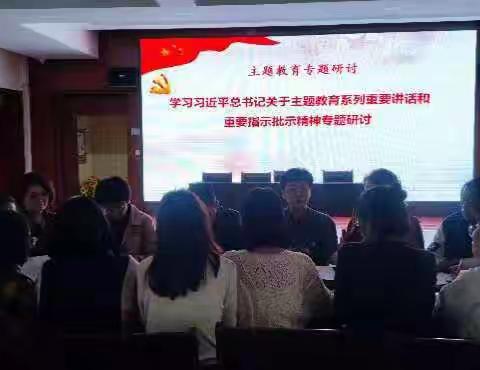 第二实验小学学习习近平总书记关于主题教育系列重要讲话和重要指示批示精神专题研讨