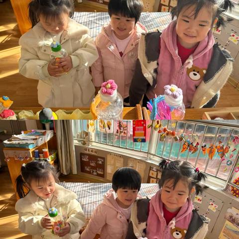 瓶瓶罐罐 西安市高陵区曹家社区幼儿园−小一班课程故事纪实