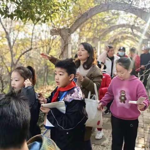 一堂别开生面的习作指导课     ——谷城县第一实验小学户外语文课纪实