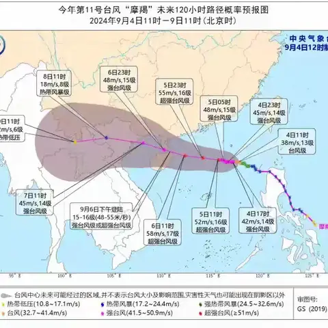 第11号台风“摩羯”防风防汛安全教育 | 海口市三江镇中心幼儿园致家长的一封信