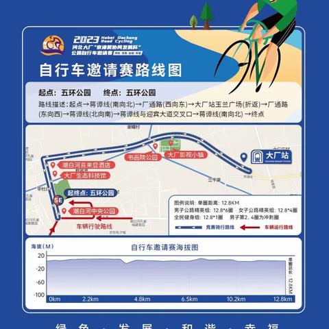 保障十一期间2023河北·大厂“京津冀协同发展杯”公路自行车邀请赛事 客五七队在行动