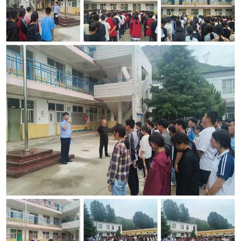 花塔中学法治进校园