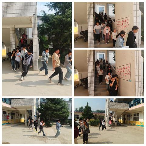 安全至上——花塔中学畅通消防“生命通道”演练