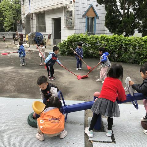 “我劳动.我光荣”——横江陈有彩幼儿园劳动节主题活动