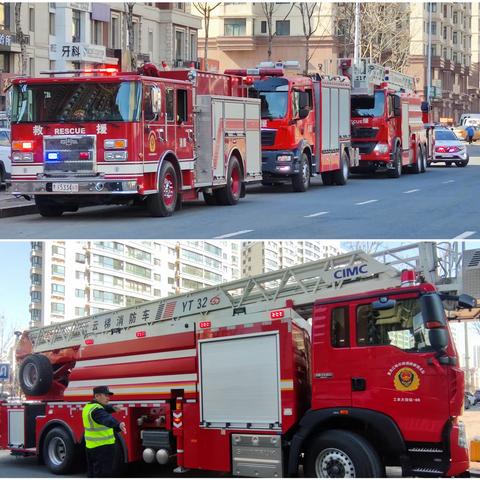 【城乡路街道恒大悦府社区】“防火于未然、演练保安全”——恒大悦府社区联合温莎花园小区欣汇龙物业、顾乡消防中队、城乡路派出所共同开展2024年度上半年春季消防演习行动