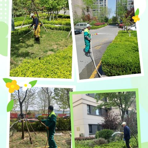 港中旅蓝谷壹号臻玺4月份物业服务工作简报