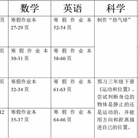 【新星教育】特色作业促“双减” “龙”飞猛进迎新春——新星学校三四年级2024年寒假作业单及温馨提示