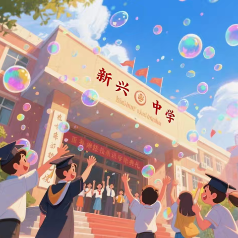青春的句点，梦想的启航 新兴中学毕业典礼