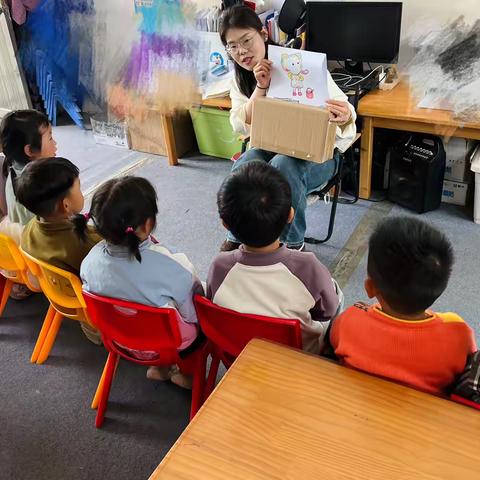 清平镇中心幼儿园语言领域听说类——《七彩象》二次磨课