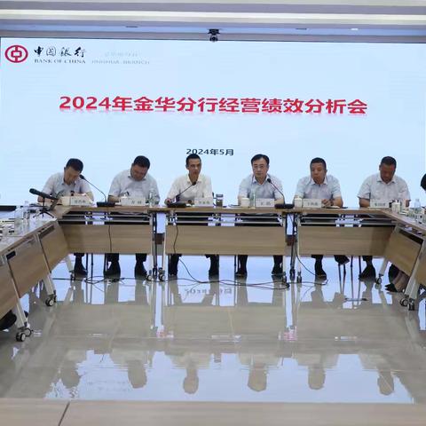 金华市分行召开2024年经营绩效分析会