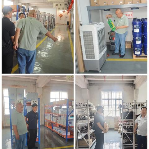 排查仓库安全隐患 筑牢辖区安全防线