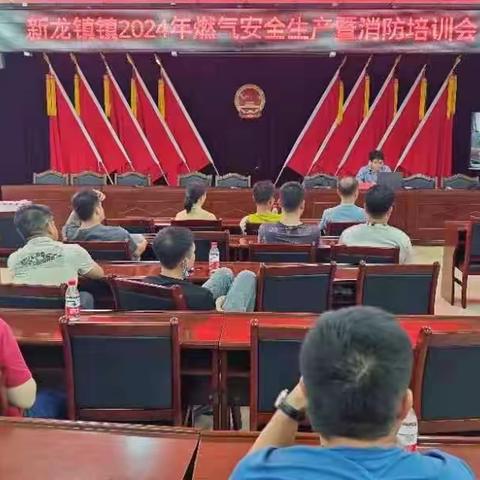 防患未“燃”，共筑平安——新龙镇召开燃气安全生产暨消防培训会