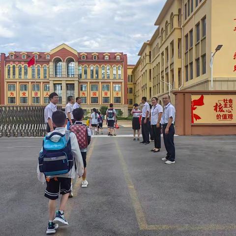 最美开学季，筑梦新学期——昌乐县古城小学开学第一天