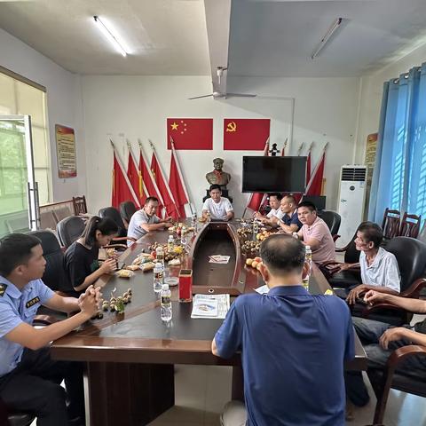 加平党支部召开2023年退役军人座谈会