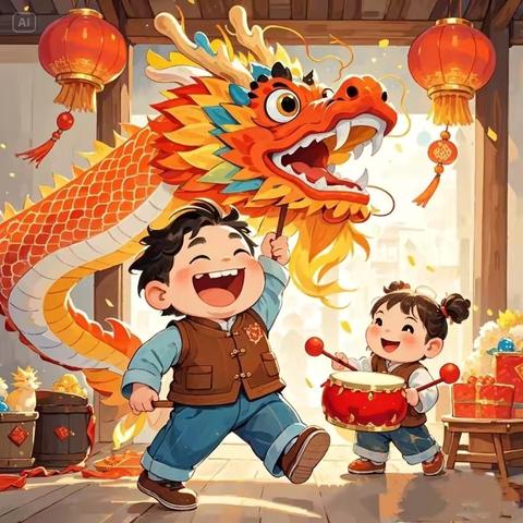 【全环境立德树人】春龙抬头 “童”趣无限——黄家庄幼儿园二月二主题活动