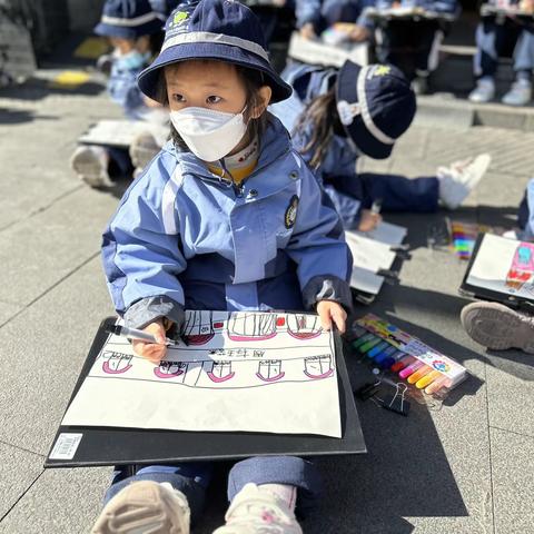 遇见秋天遇见美——机关实验幼儿园民主园大班写生活动